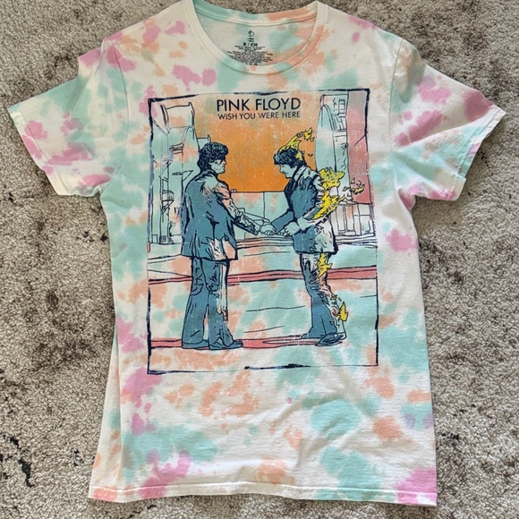 Pink Floyd Tops - Pink Floyd Tie-Dye T-Shirt